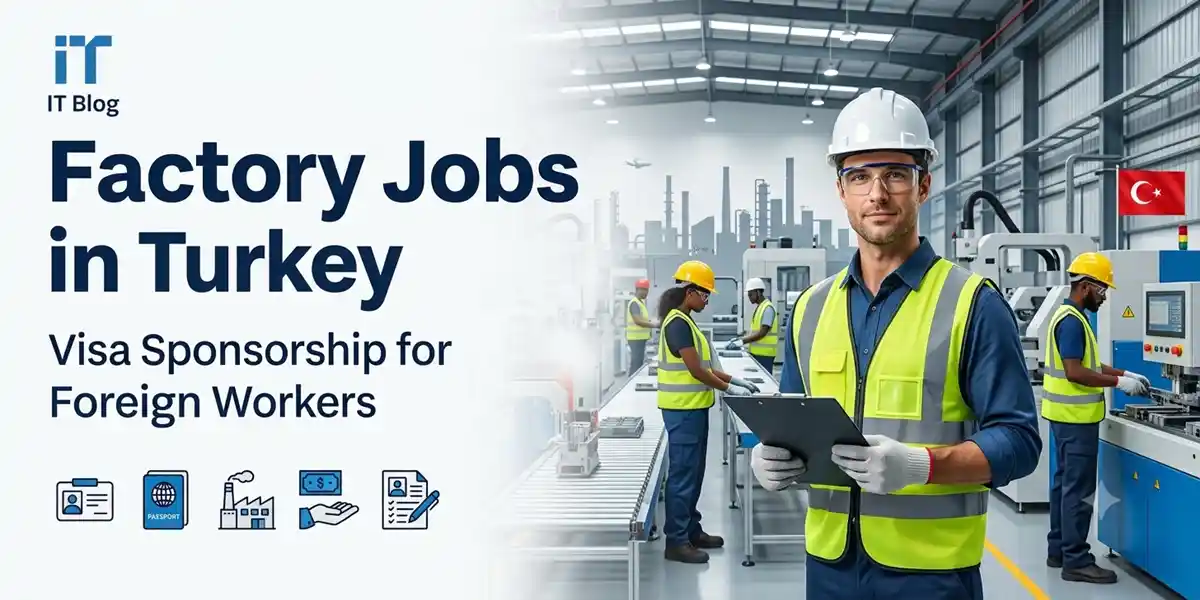 Factory Jobs in Turkey for Foreigners with Visa Sponsorship (2026 Guide) 1 Factory Jobs in Turkey for Foreigners with Visa Sponsorship
